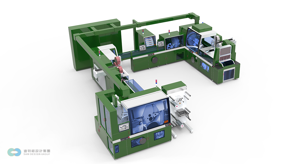 超高速包裝機組設計效果圖
