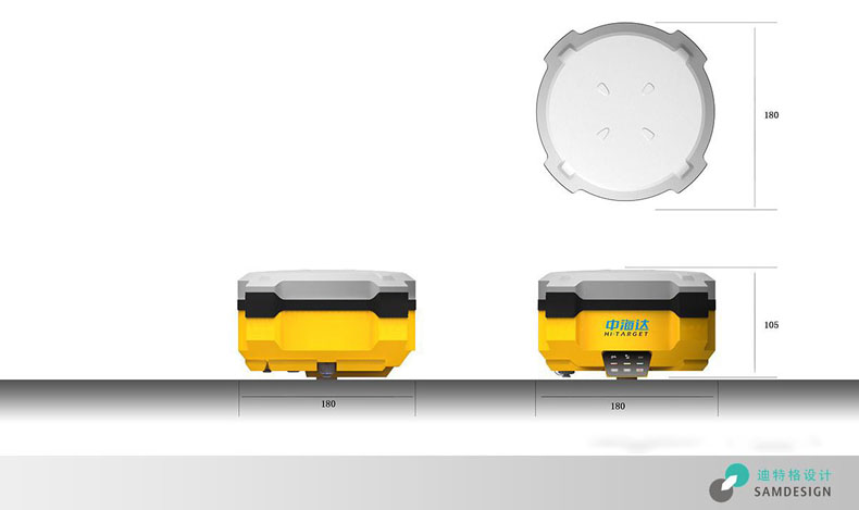 RTK測量儀器外觀設計方案3