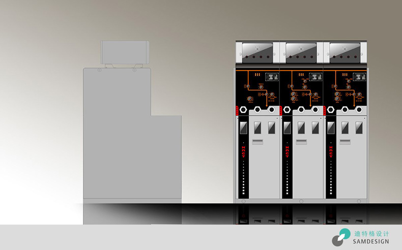 機電絕緣柜外觀設計效果圖